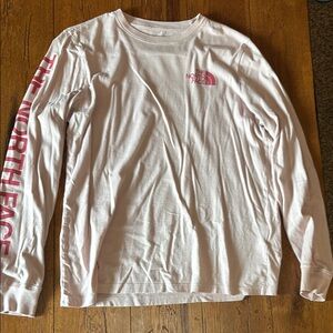 The North Face Pink Long Sleeve Tee